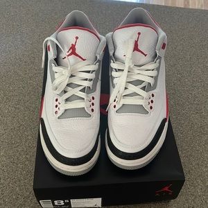 Air Jordan Retro 3 Fire Red 2013